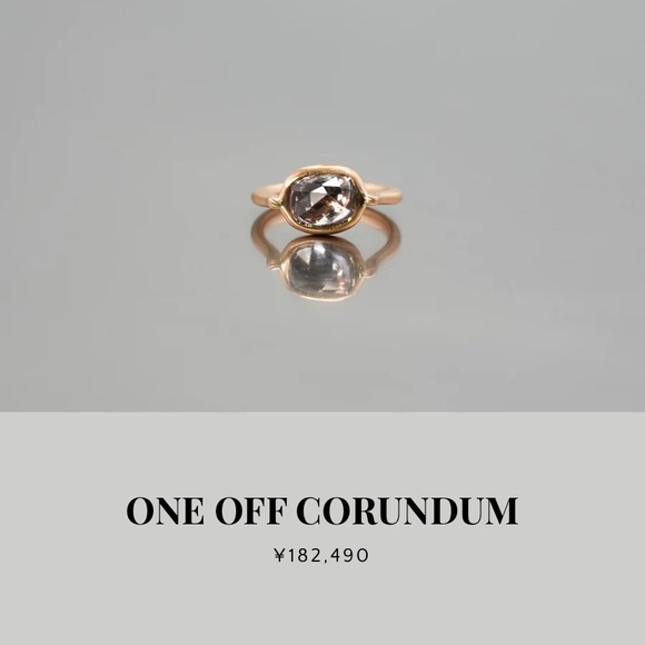 Hum Solid Sterling Silver One Off Corundum Brown Sapphire Ring One Of a Kind - Picture 12 of 16